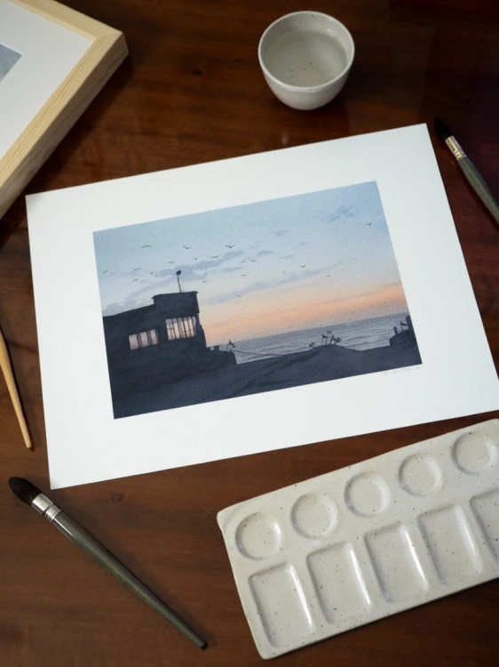 Reprodukcja "Zmierzch"