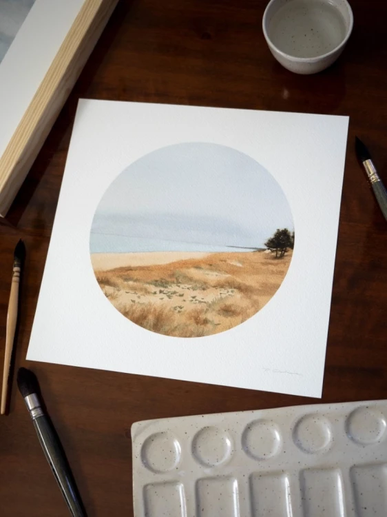 Reprodukcja "Przed deszczem"