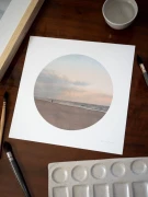 Reprodukcja "Ostatni człowiek"