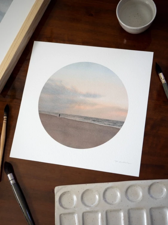 Reprodukcja "Ostatni człowiek"