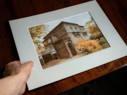 Piotr Cieślewicz -  pejzaż akwarelowy