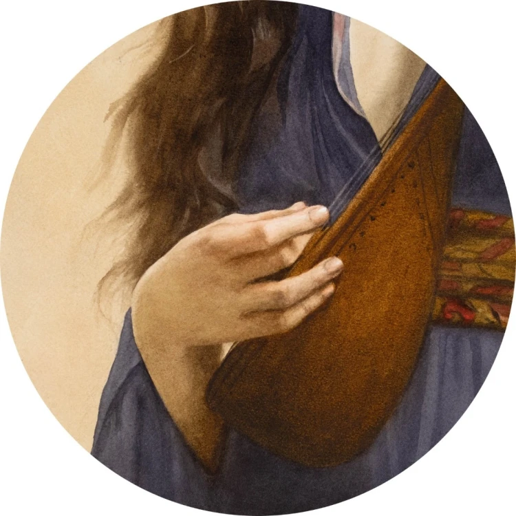 Reprodukcja "Lutnia"