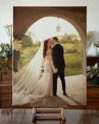 Piotr Cieślewicz - ślubny portret olejny