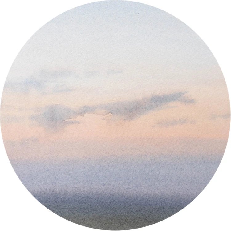 Obraz akwarelowy "Przestrzeń" - Piotr Cieślewicz