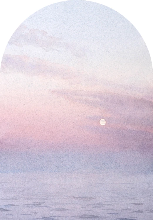 Obraz akwarelowy "Tafla" - Piotr Cieślewicz