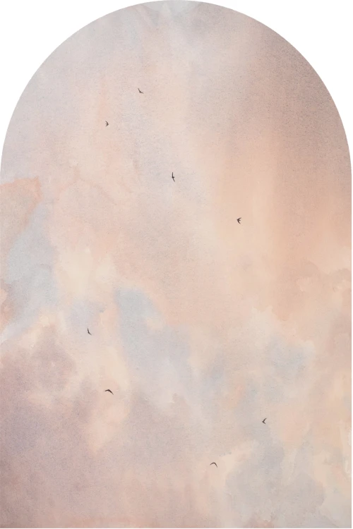 Obraz akwarelowy "Wzloty" - Piotr Cieślewicz