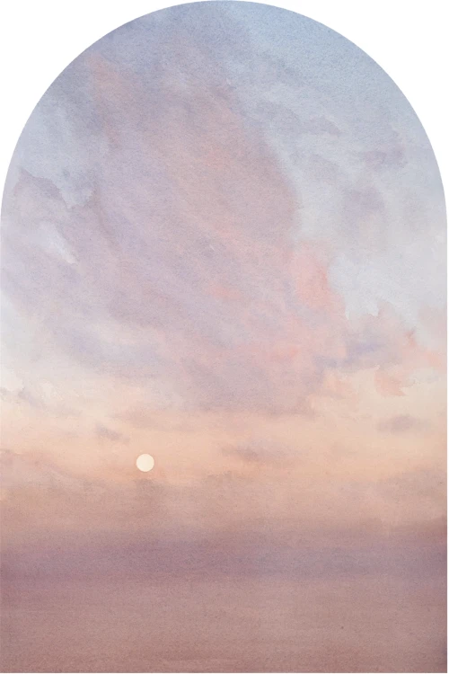 Obraz akwarelowy "Przejście" - Piotr Cieślewicz