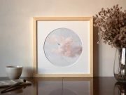 Obraz akwarelowy "Poświata" w oprawie - Piotr Cieślewicz