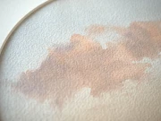 Obraz akwarelowy "Unoszenie" detale - Piotr Cieślewicz