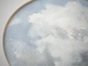 Obraz akwarelowy "Puch" detale - Piotr Cieślewicz