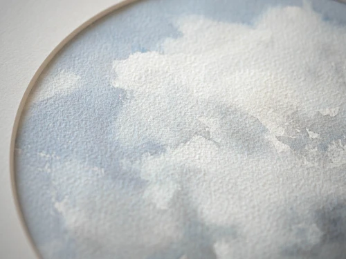 Obraz akwarelowy "Puch" detale - Piotr Cieślewicz