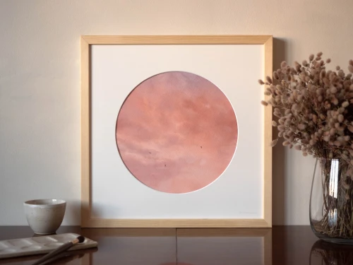 Obraz akwarelowy "Inwersja" w oprawie - Piotr Cieślewicz