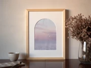 Obraz akwarelowy "Tafla" w oprawie - Piotr Cieślewicz