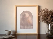 Obraz akwarelowy "Istota" w oprawie - Piotr Cieślewicz