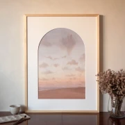 Obraz akwarelowy "Brzeg" w oprawie - Piotr Cieślewicz