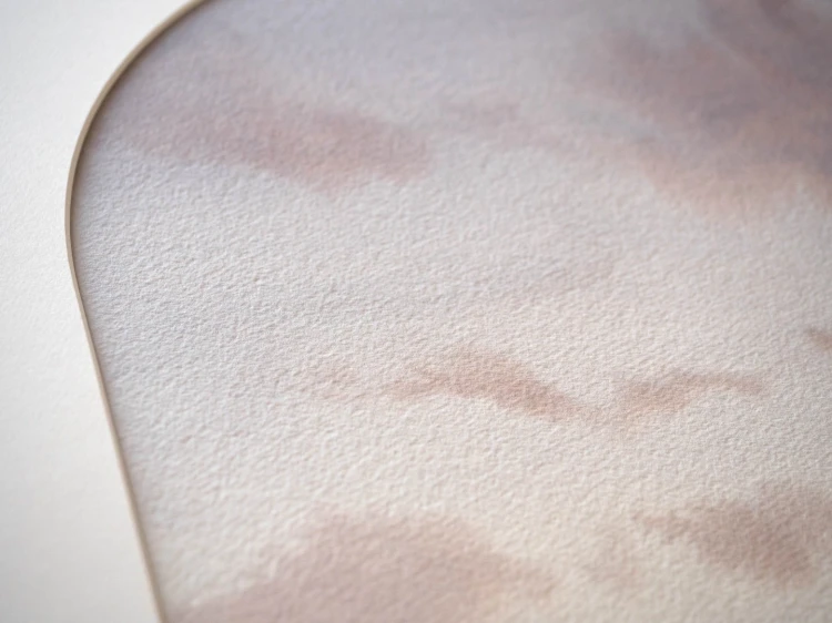 Obraz akwarelowy "Brzeg" detale - Piotr Cieślewicz