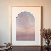 Obraz akwarelowy "Przejście" w oprawie - Piotr Cieślewicz