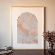 Obraz akwarelowy "Harmonia" w oprawie - Piotr Cieślewicz