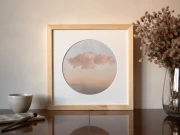 Obraz akwarelowy "Unoszenie" w oprawie - Piotr Cieślewicz