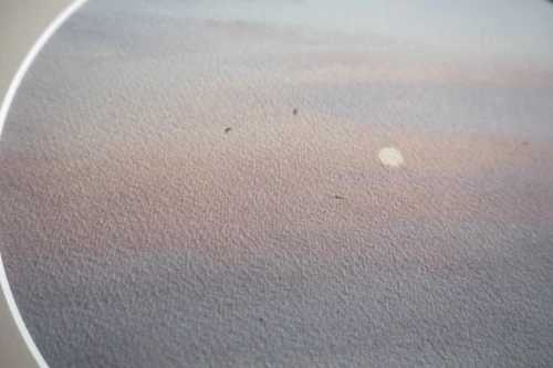 Reprodukcja "W oddali" zbliżenie