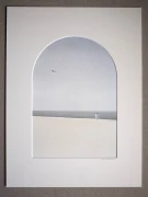 Piotr Cieślewicz - "Nad brzegiem" - reprodukcja z passe-partout