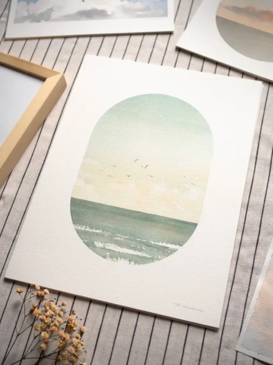 Piotr Cieślewicz - "Bezkres" - reprodukcja