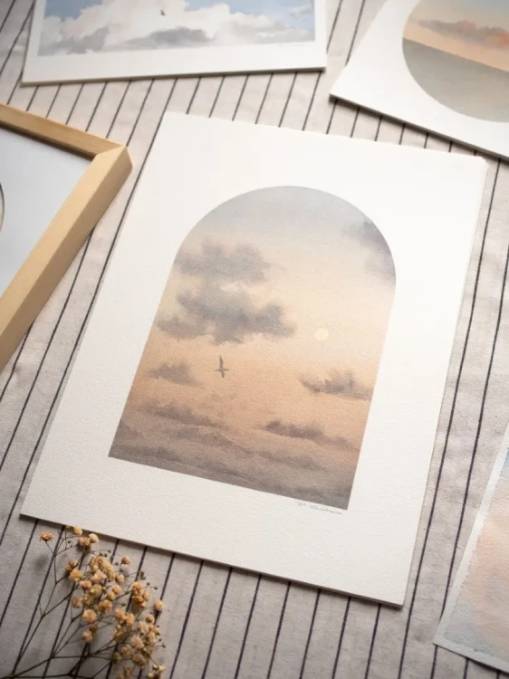 Piotr Cieślewicz - "Obłoki" - reprodukcja