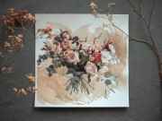 Piotr Cieślewicz - Bukiet akwarelowy różany