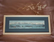 Piotr Cieślewicz -  pejzaż akwarelowy "Tatry"