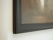 Piotr Cieślewicz - obraz olejny "Zamglone miasto" (rama)